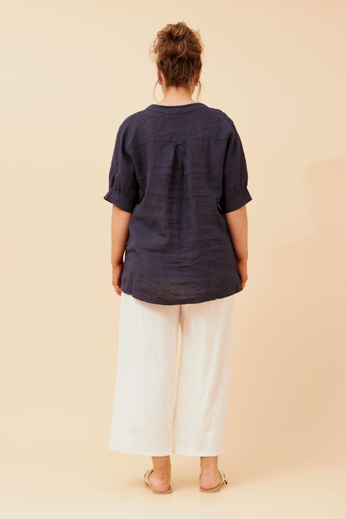 CKM - ELBOW LENGTH SLEEVE TOP
