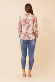 CKM - LONG SLEEVE FLORAL PRINT SHIRT