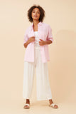 CKM - LONG SLEEVE STRIPE PRINT SHIRT