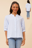 CKM - 3/4 SLEEVE BUTTON SHIRT