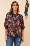 CKM - 3/4 BALLOON SLEEVE SHIRT