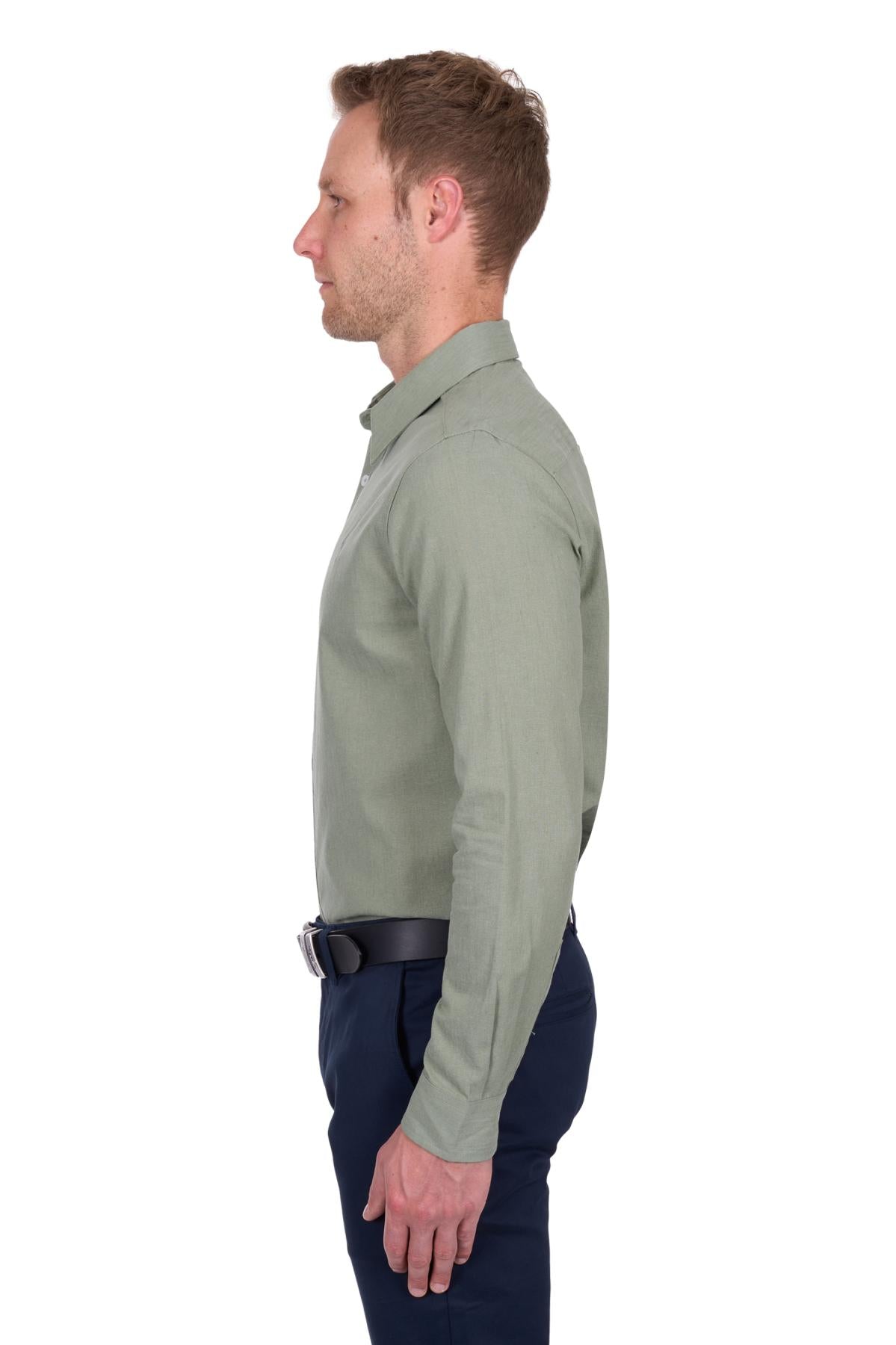 THOMAS COOK - TC LINEN LS SHIRT