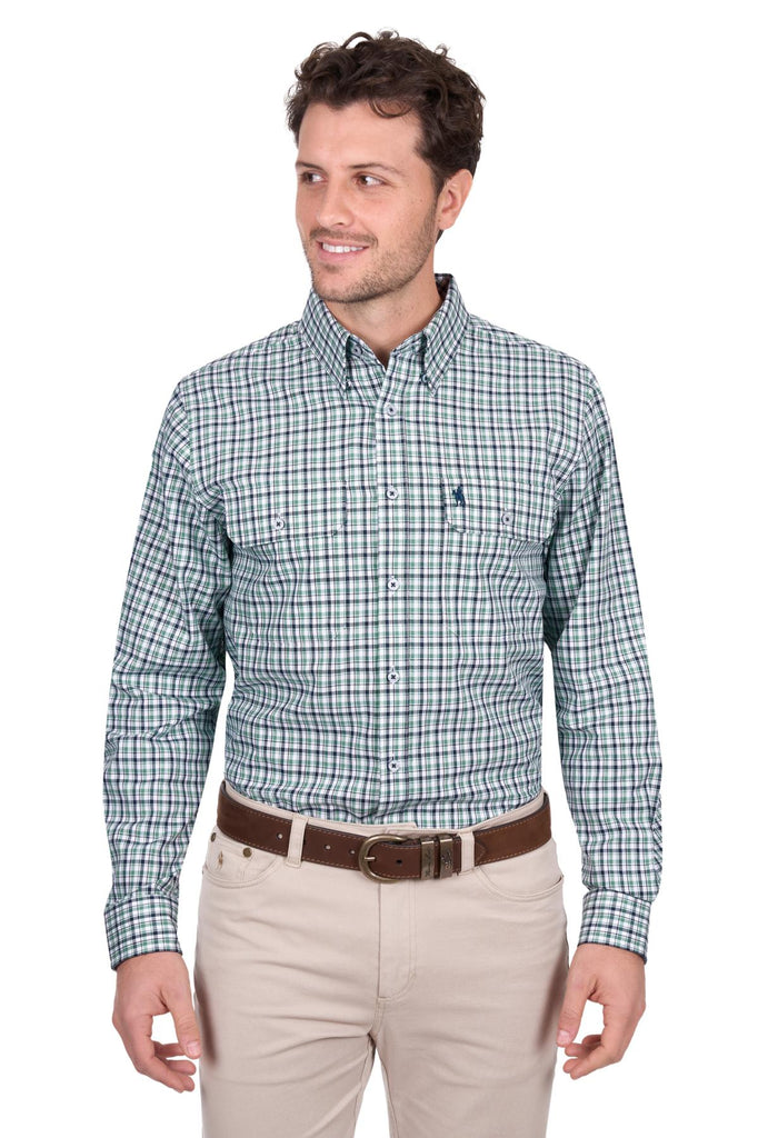 THOMAS COOK - EDWARD 2 PKT LS SHIRT