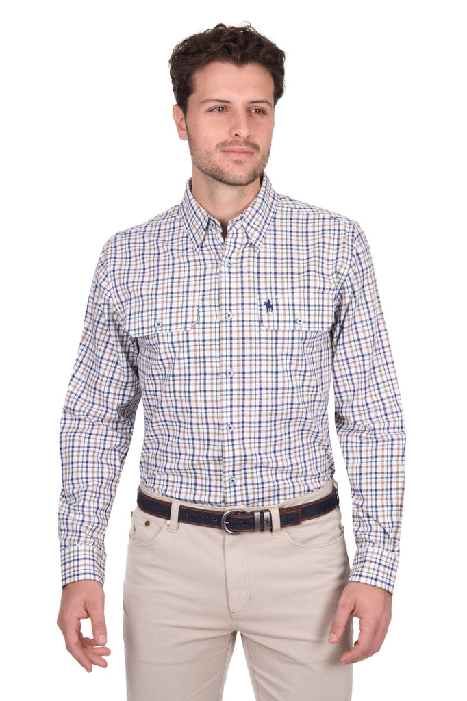 THOMAS COOK - CHAD 2 PKT LS SHIRT