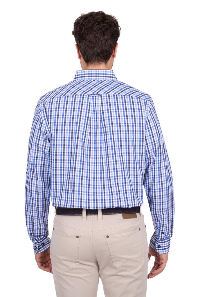 THOMMS COOK - ANDREW 1 PKT LS SHIRT