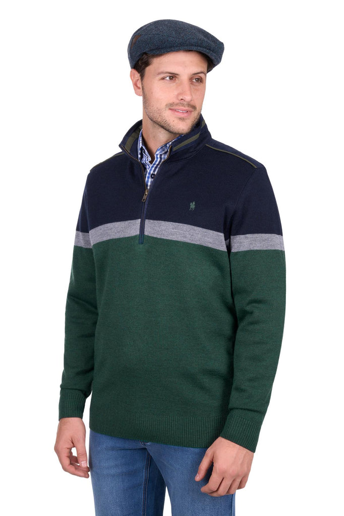 THOMAS COOK - MENS TROY 1/4 ZIP JUMPER
