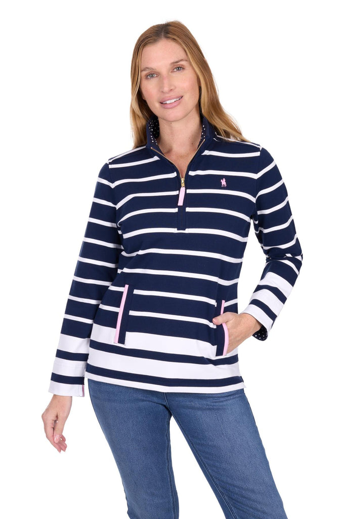 THOMAS COOK - AVA 1/4 ZIP RUGBY