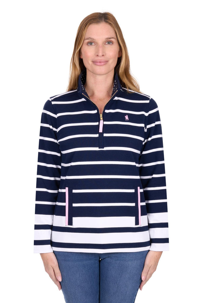 THOMAS COOK - AVA 1/4 ZIP RUGBY
