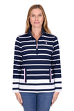 THOMAS COOK - AVA 1/4 ZIP RUGBY