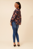 CKM - FLORAL BLOUSE