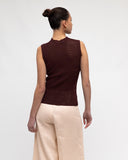 WHITE CLOSET - SHEER KNIT TOP