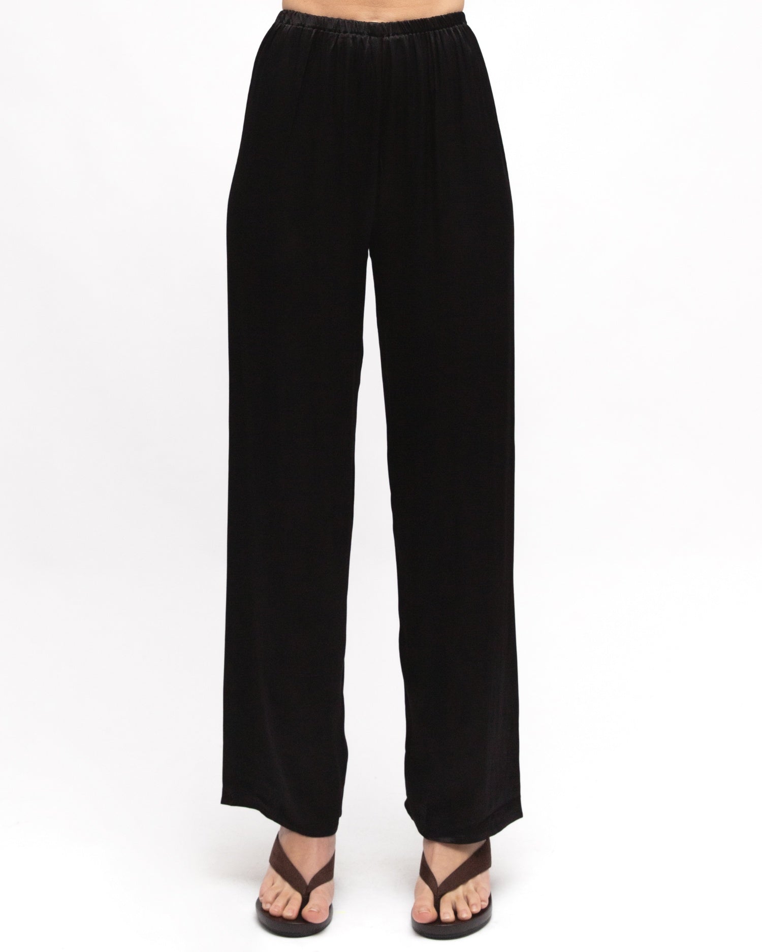 WHITE CLOSET - SATIN PANTS