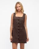 WHITE CLOSET - MINI VEST DRESS