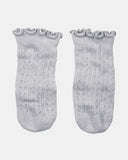 TOSHI - ORGANIC SOCKS KNEE FRILLY LACE
