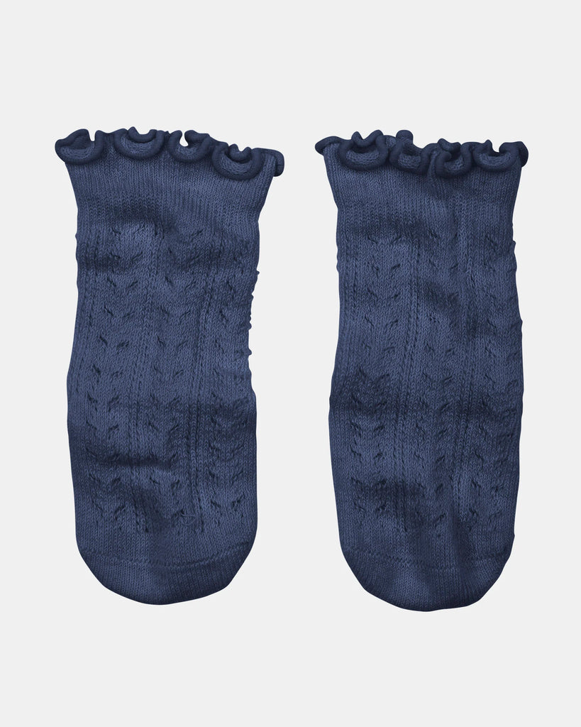 TOSHI - ORGANIC SOCKS KNEE FRILLY LACE