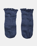 TOSHI - ORGANIC SOCKS KNEE FRILLY LACE