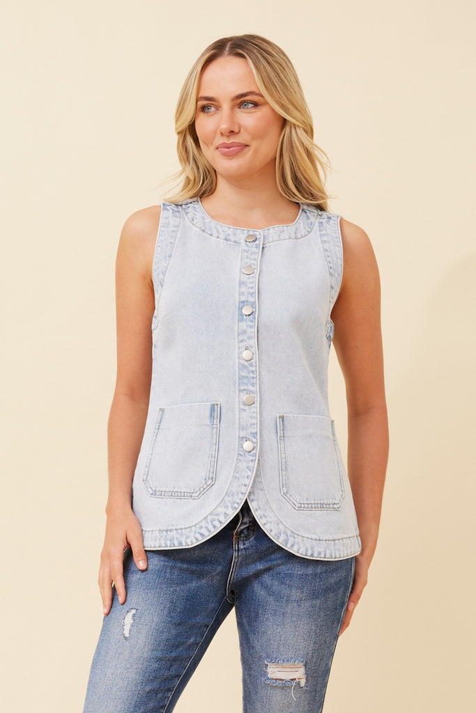 CKM - DENIM VEST