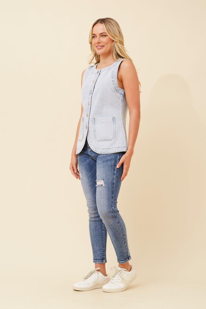 CKM - DENIM VEST