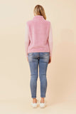 CKM - SLEEVELESS ZIP FRONT HIGH NECK VEST
