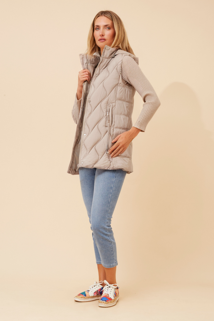 CKM - SLEEVELESS PUFFER VEST