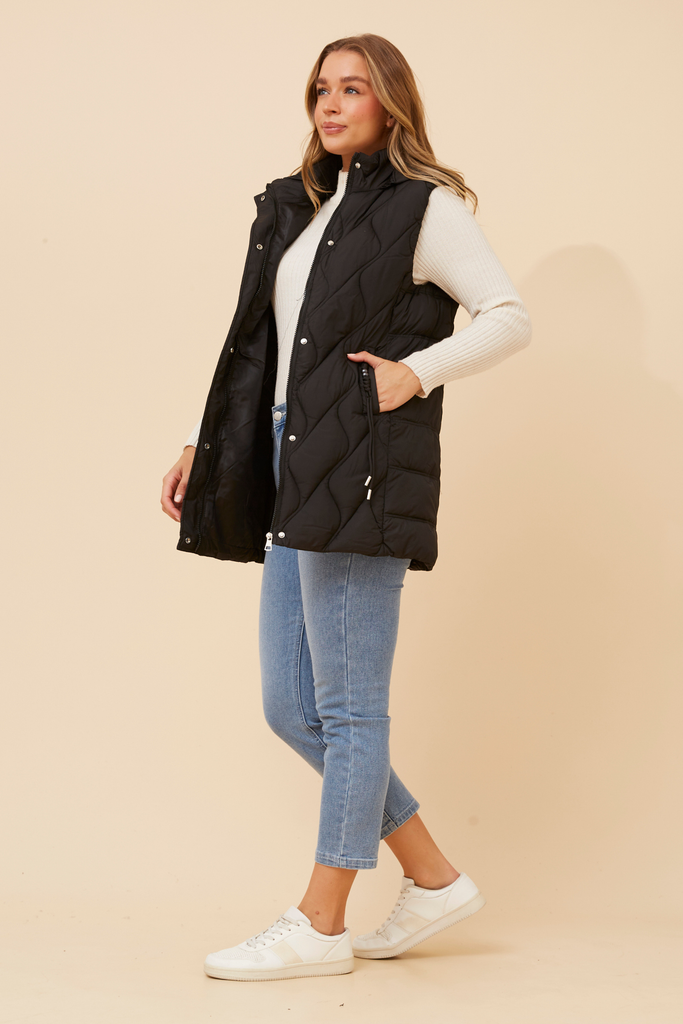 CKM - SLEEVELESS PUFFER VEST