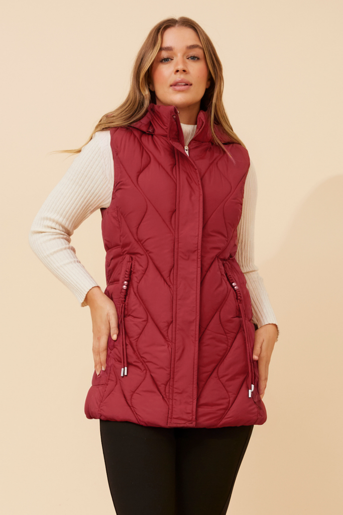 CKM - SLEEVELESS PUFFER VEST