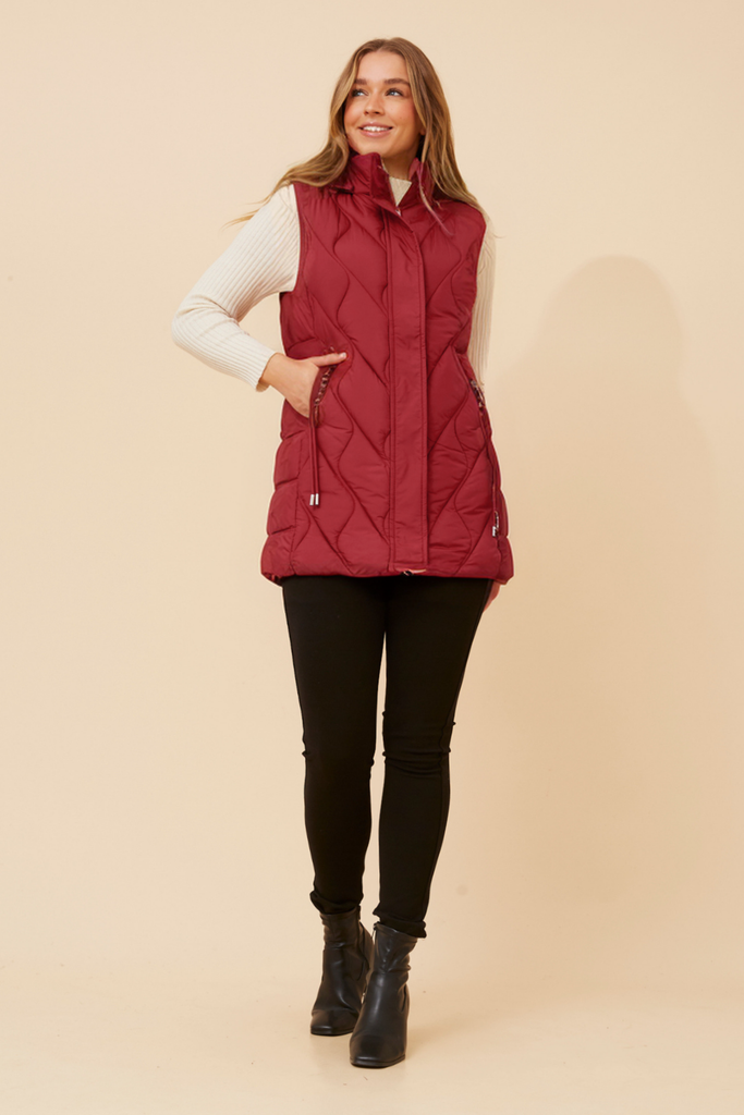 CKM - SLEEVELESS PUFFER VEST