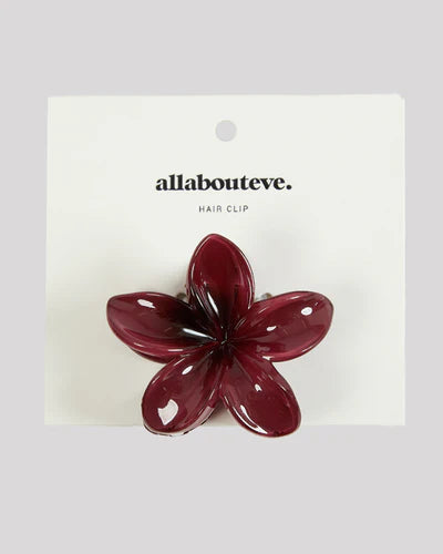 ALL ABOUT EVE - RUBY HIBISCUS HAIR CLIP