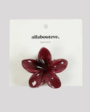 ALL ABOUT EVE - RUBY HIBISCUS HAIR CLIP