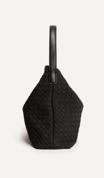 WINNIE & CO - VEGAN SUEDE WOVEN BAG