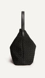 WINNIE & CO - VEGAN SUEDE WOVEN BAG