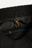 WINNIE & CO - VEGAN SUEDE WOVEN BAG