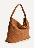 WINNIE & CO - VEGAN SUEDE WOVEN BAG