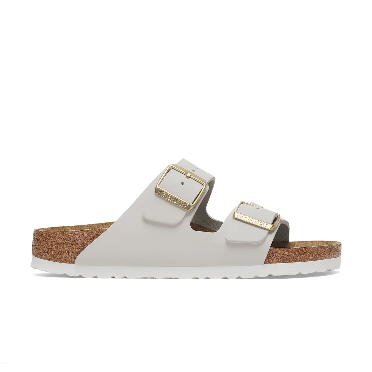 BIRKENSTOCK - ARIZONA ANTIQUE WHITE NUBUCK LEATHER NARROW