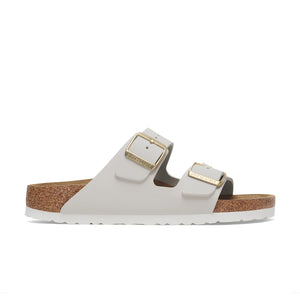 BIRKENSTOCK - ARIZONA ANTIQUE WHITE NUBUCK LEATHER NARROW