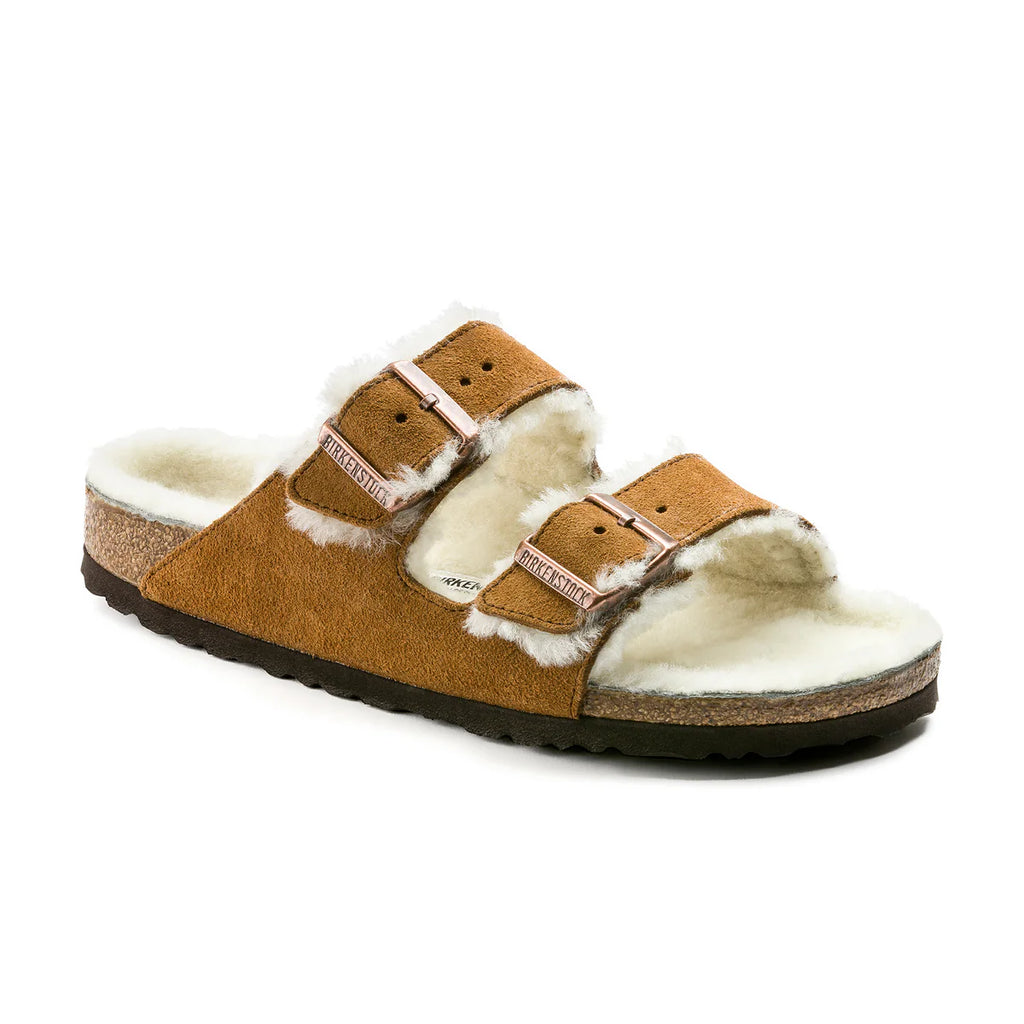 BIRKENSTOCK - ARIZONA SHEARLING SUEDE NARROW