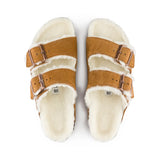 BIRKENSTOCK - ARIZONA SHEARLING SUEDE REGULAR