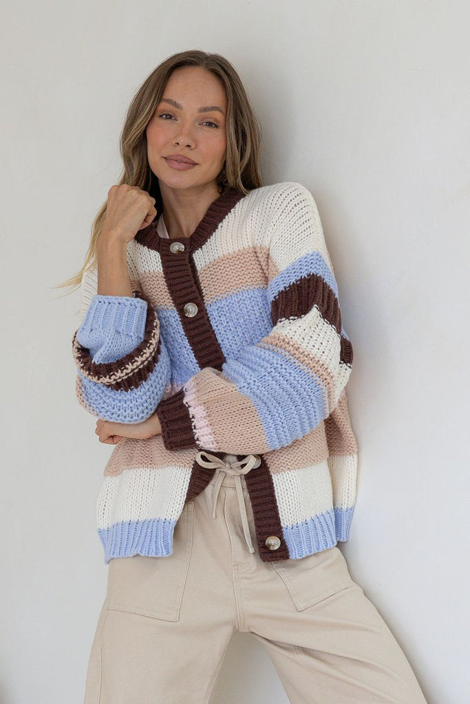 MISS MARLOW - BASTILLE CHUNKY CARDI
