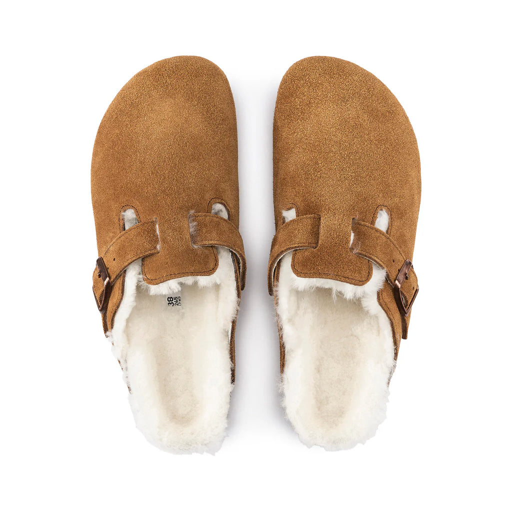 BIRKENSTOCK - BOSTON SHEARLING SUEDE REGULAR