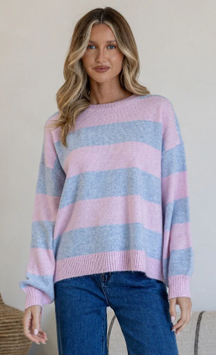 MIRACLE - BRADY BUNCH STRIPE KNIT