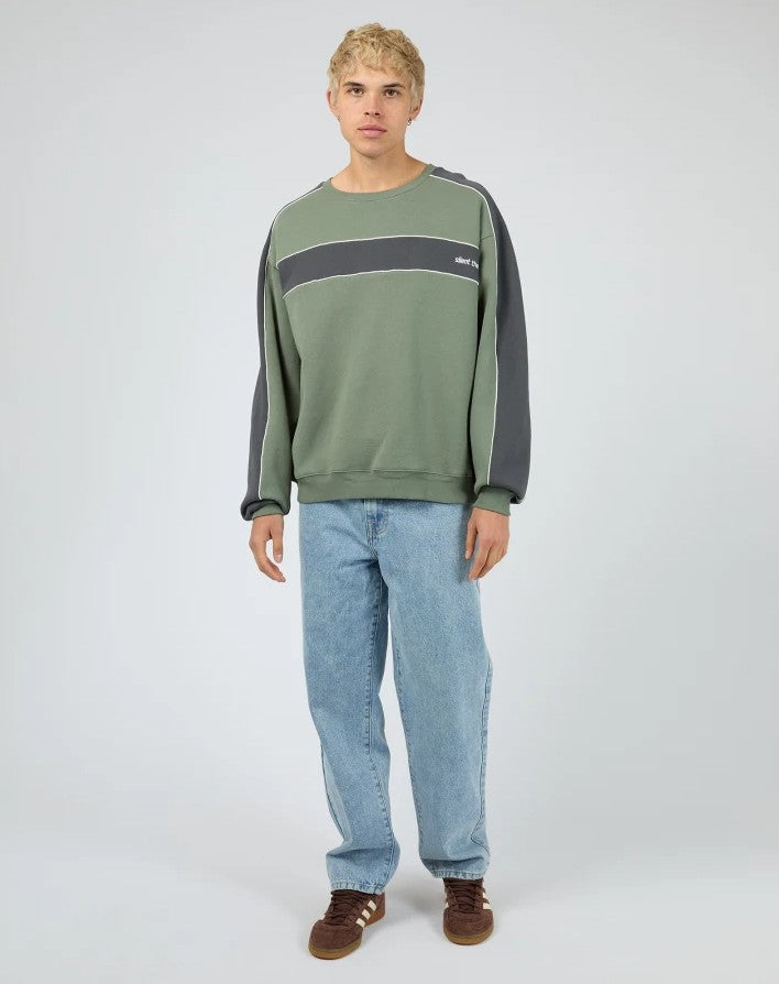 SILENT THEORY - CUTBACK PANELLED CREW