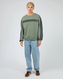 SILENT THEORY - CUTBACK PANELLED CREW