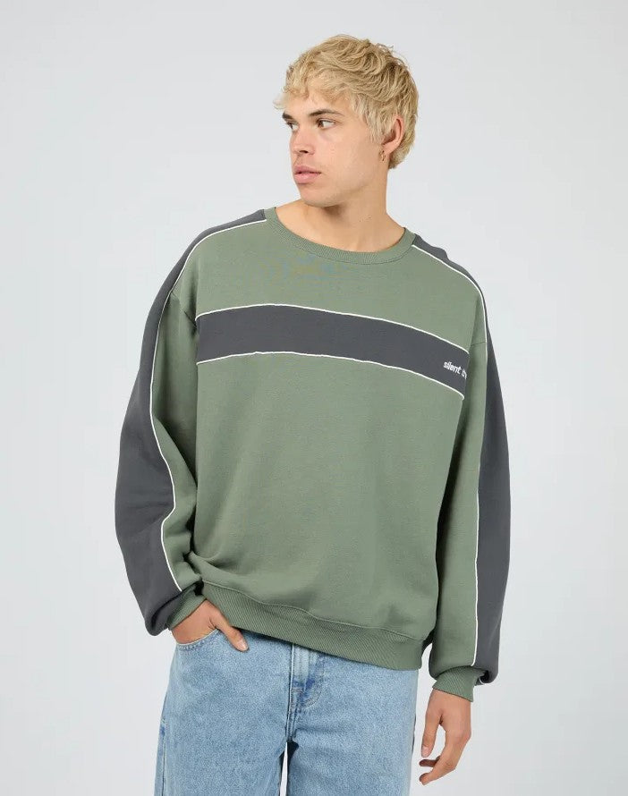 SILENT THEORY - CUTBACK PANELLED CREW