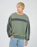 SILENT THEORY - CUTBACK PANELLED CREW