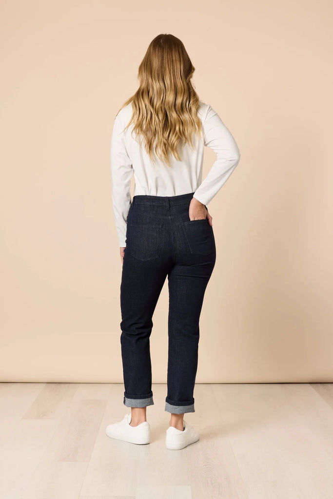THREADZ - RETRO CUFF JEAN