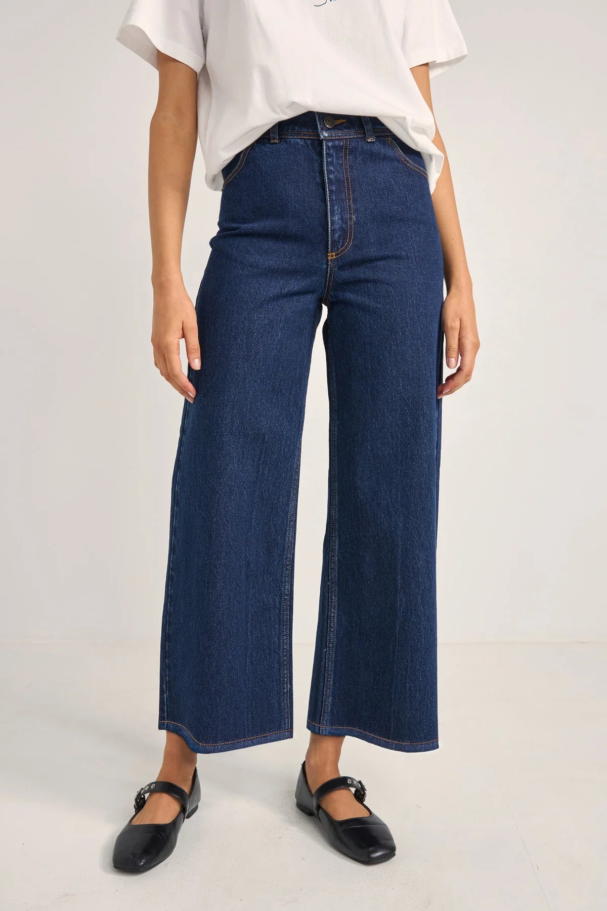 RHYTHM - DEMI HIGH LOOSE DENIM JEANS