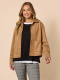 THREADZ - DOWNTOWN SUEDE JACKET