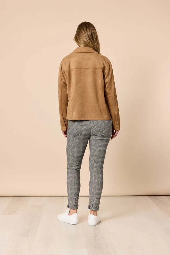 THREADZ - DOWNTOWN SUEDE JACKET