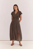 SASS - ELBA RUCHED WAIST DRESS