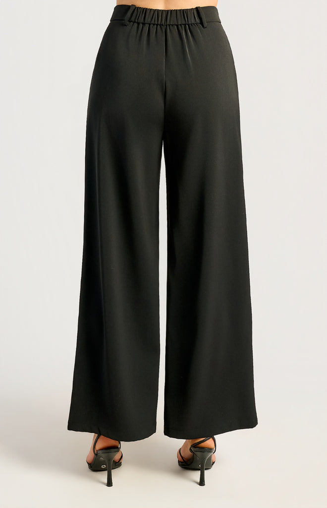 STYLE STATE - HIGH WAIST FRONT PLEAT DETAIL PANTS
